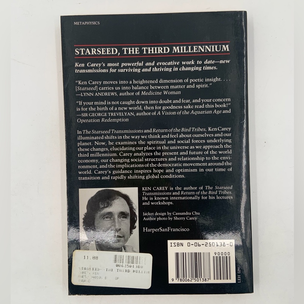 🌹New Listing🌹GUC Starseed: The Third Millennium - Book by Ken Carey - Picture 3 of 5